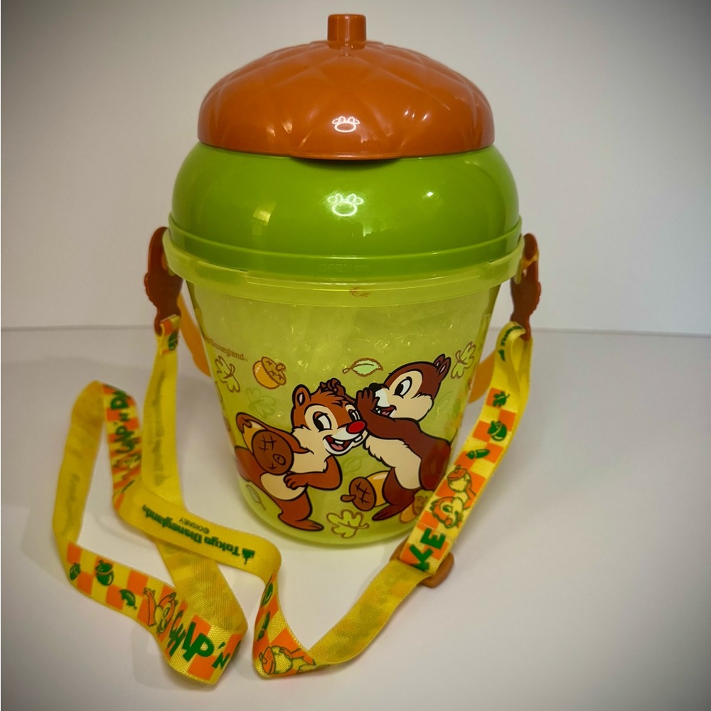 Disney Chip and Dale Popcorn Bucket with Strap